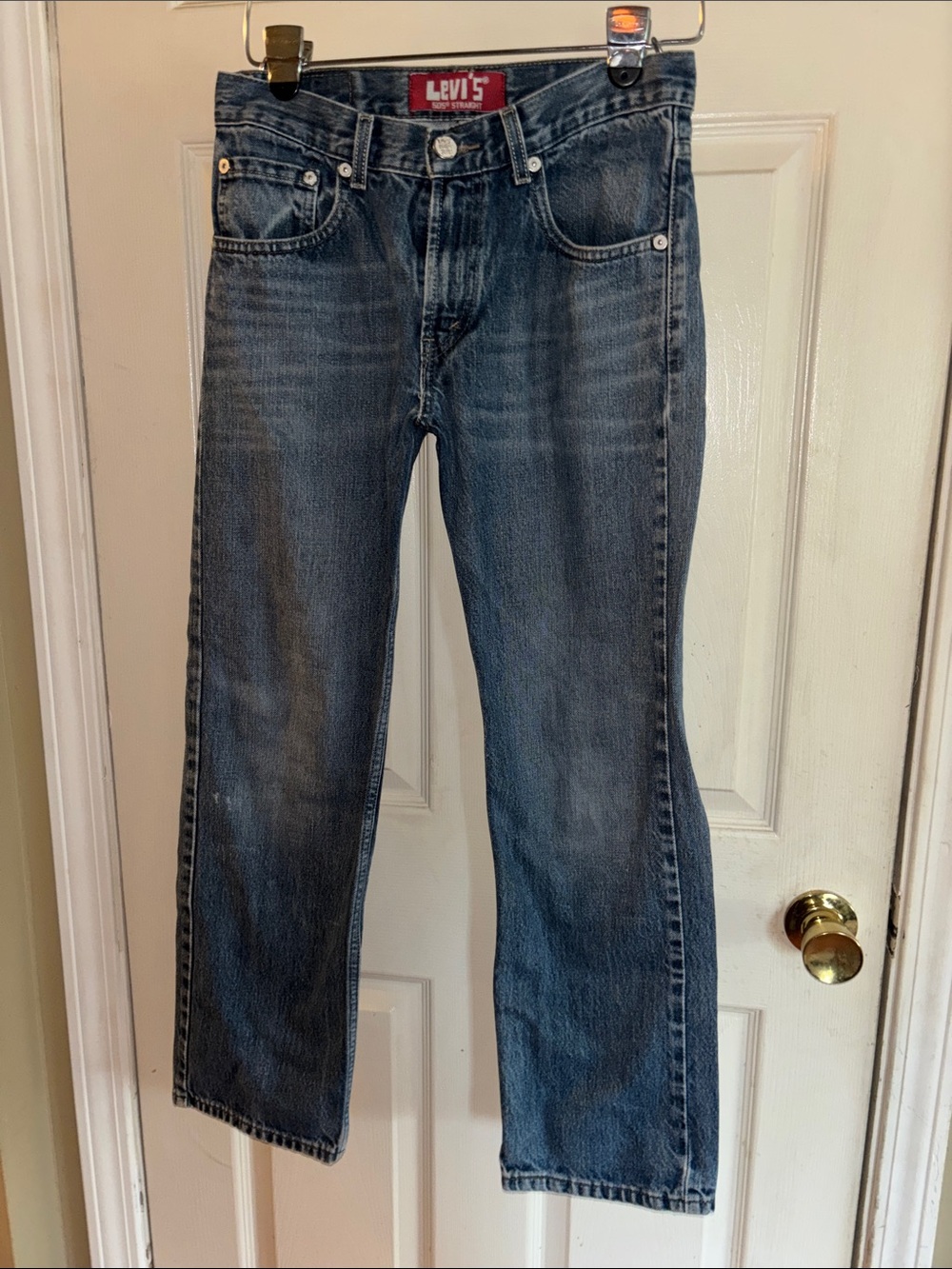 Levi's Straight Leg Men’s Jeans in Faded Blue size 28x28